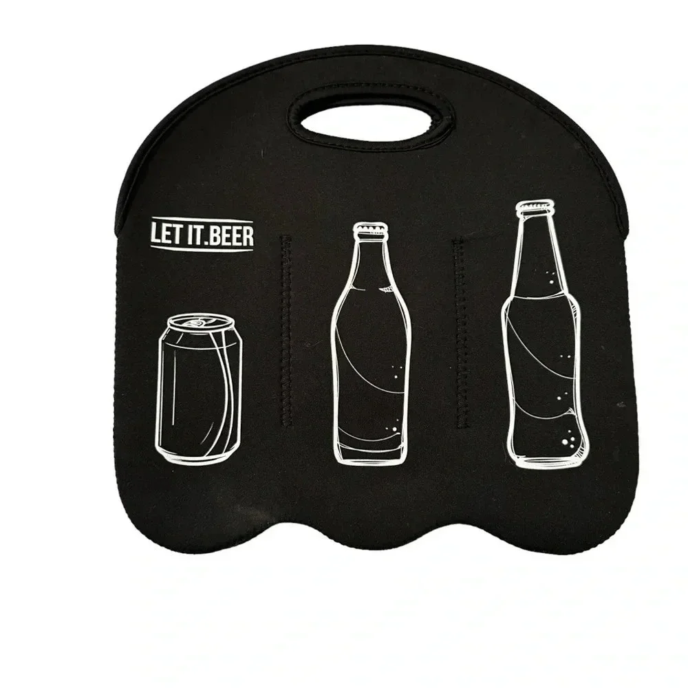 6 Pack Bottle Carrier Insulated Neoprene Beer Bottle Holder for Travel
